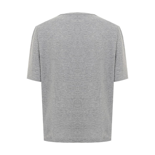 Gray Cotton T-Shirt