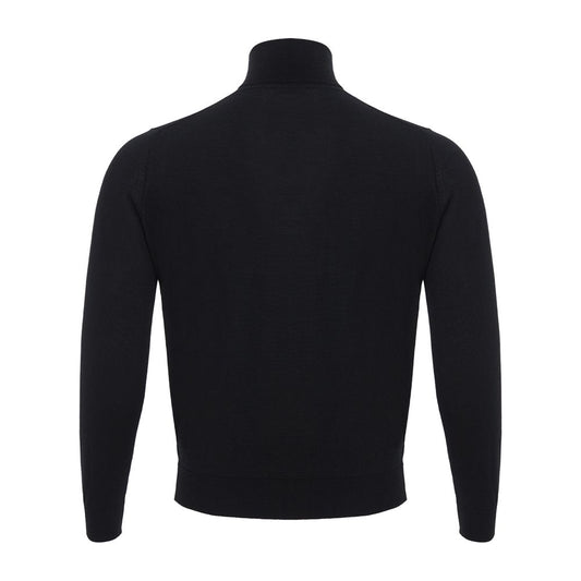 Black Cashmere Turtleneck