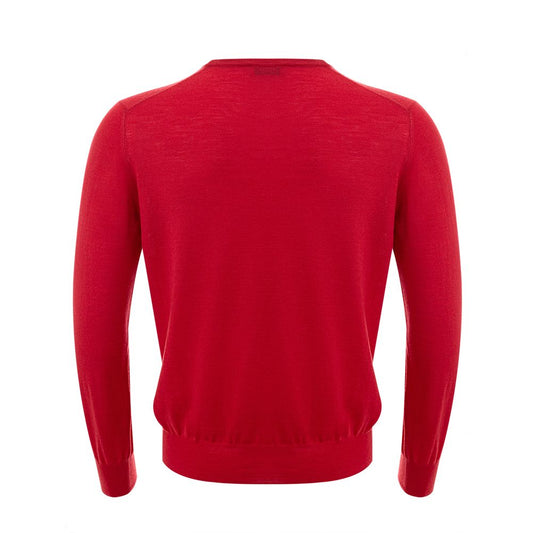 Red Wool Sweatshirt