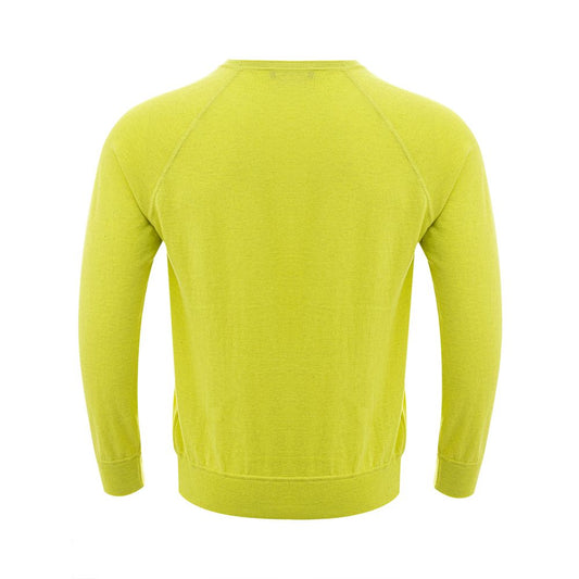 Yellow Cotton Sweatshirt