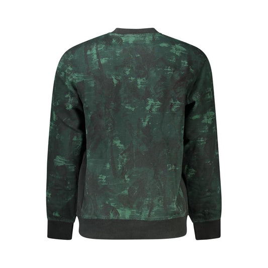 Green Cotton Men's Sweatshirt