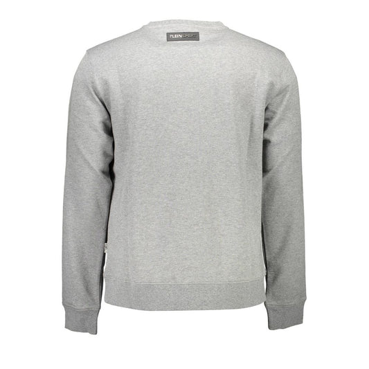 Grigio Cotton Men Sweatshirt