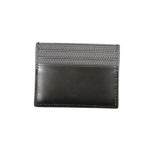 Black Leather Men Wallet