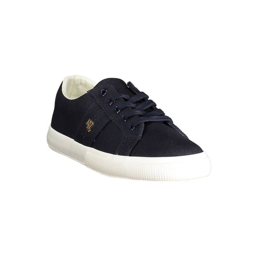 Blue Polyester Women Sneaker