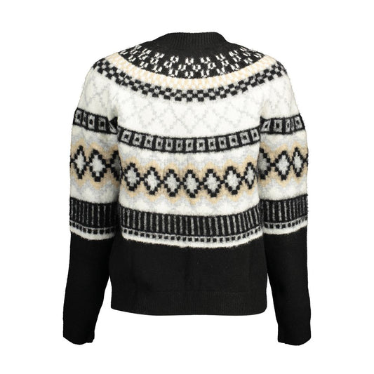 Black Polyester Sweater
