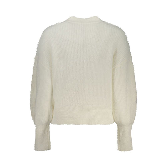 White Marabou Women Sweater