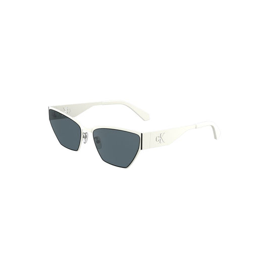 White Metal Women Sunglass