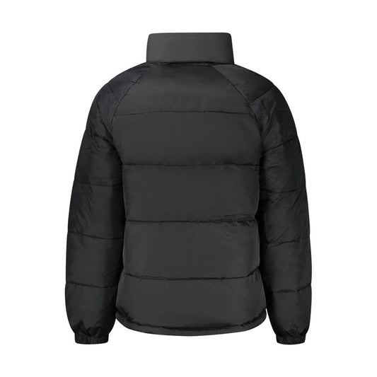 Black Polyester Men's Jacket