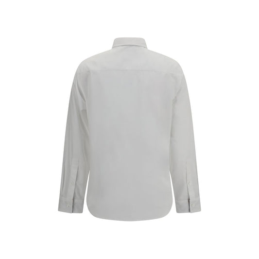 White Cotton Dress Shirt