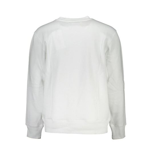 White Cotton Men's Sweatshirt
