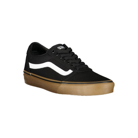 Nero Polyurethane Men Sneaker