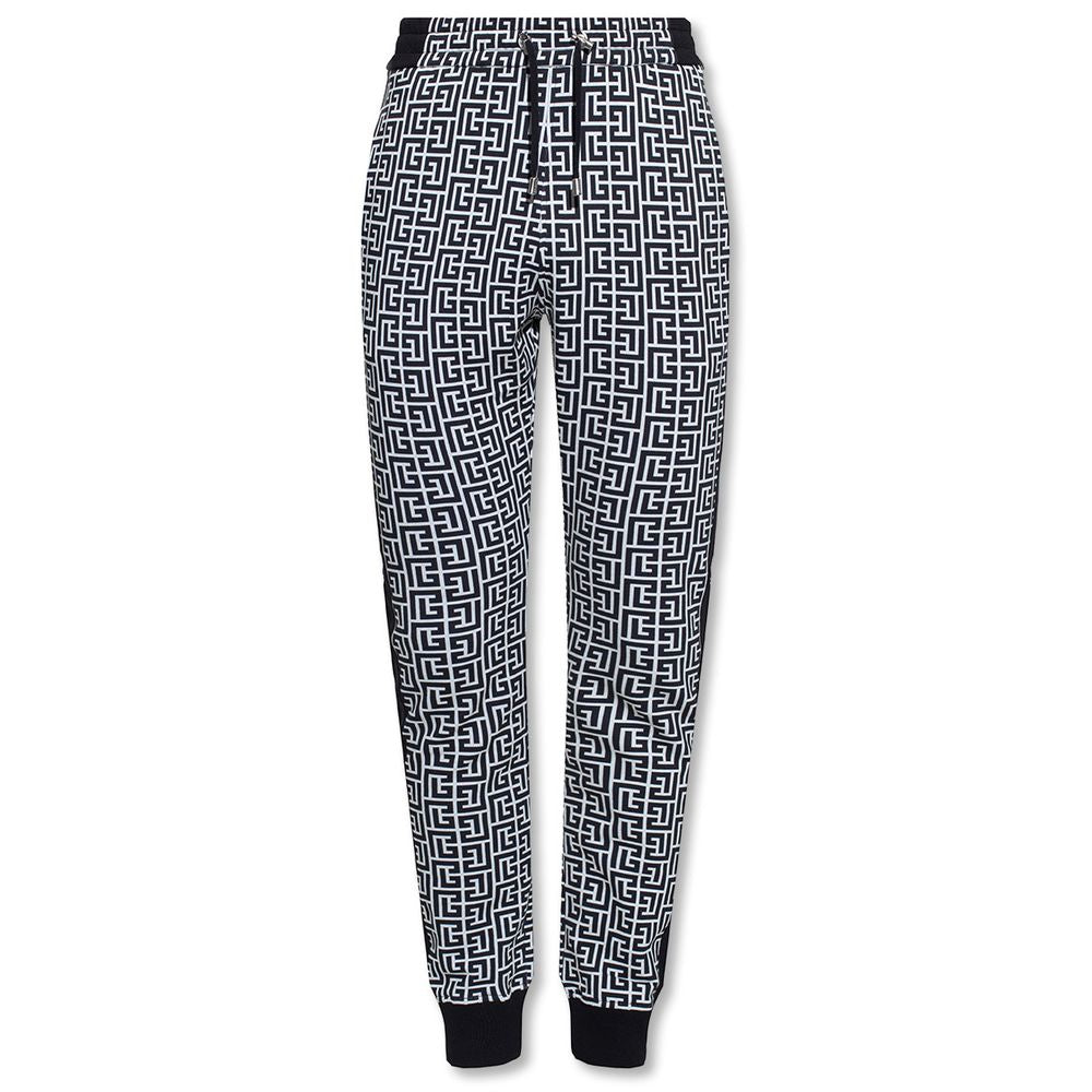 Black Cotton Men Sweatpant
