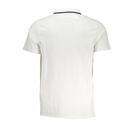 White Cotton Men's Polo Shirt