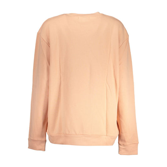 Pink Cotton Women Sweater