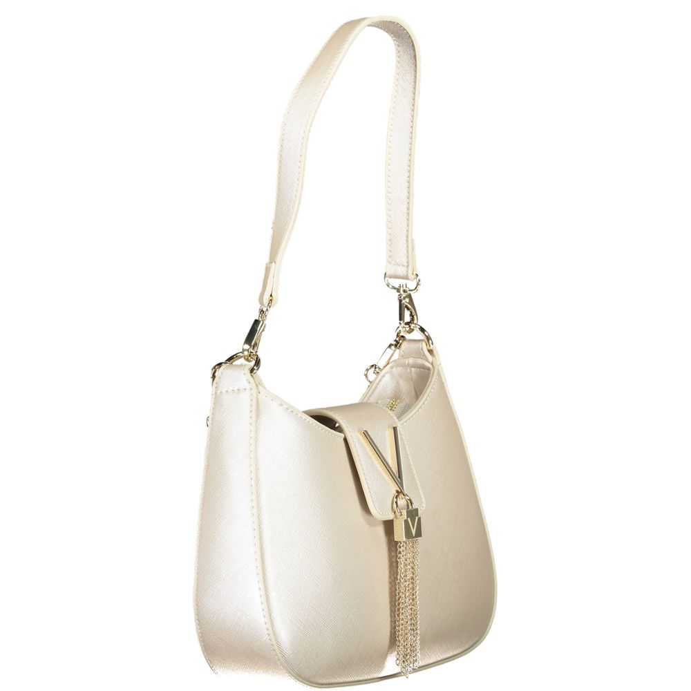 Silver Polyethylene Women Handbag