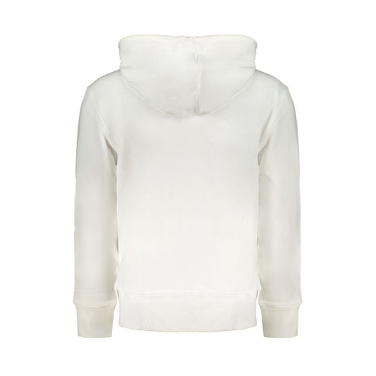 White Cotton Men's Sweatshirt