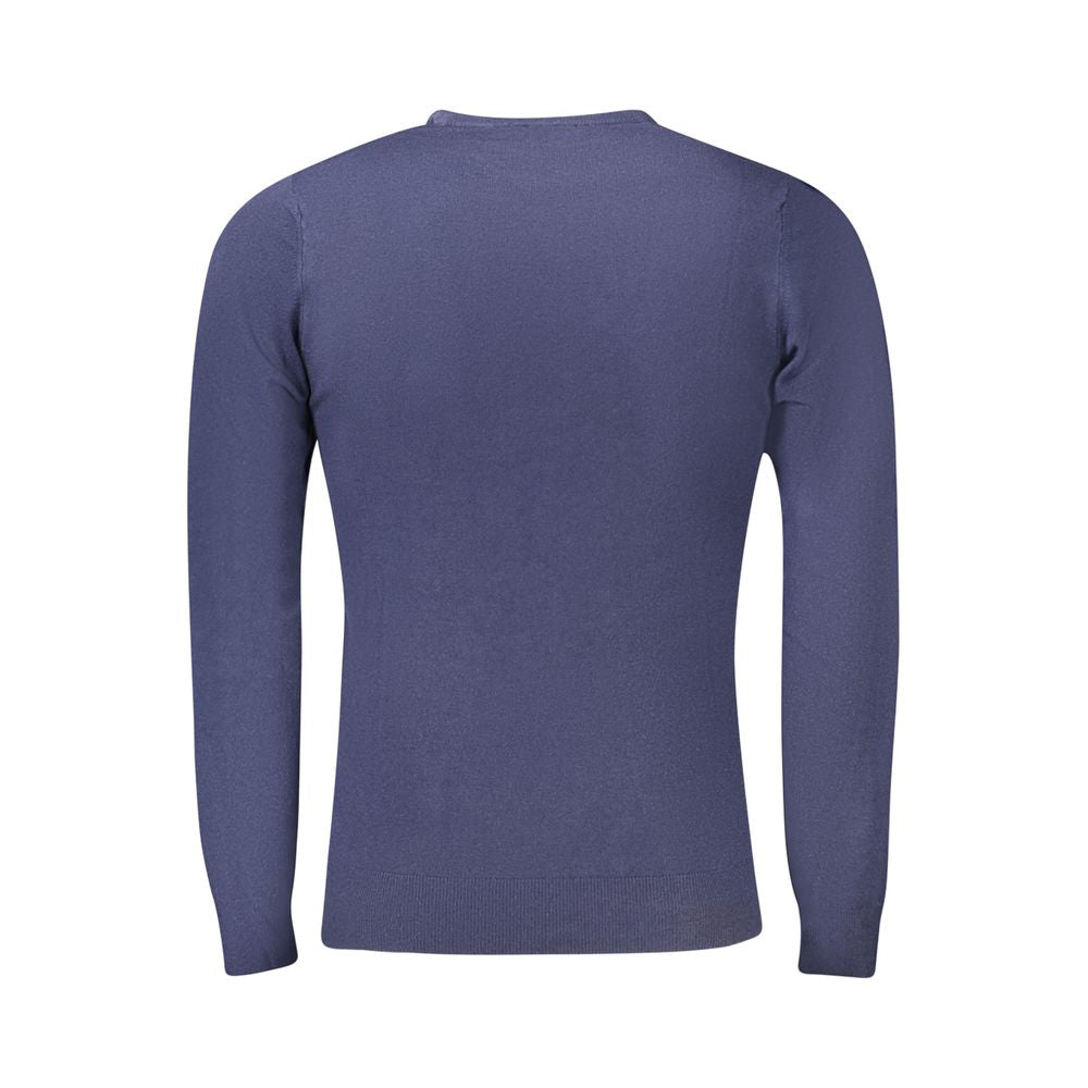Blu Viscosa Men Sweater