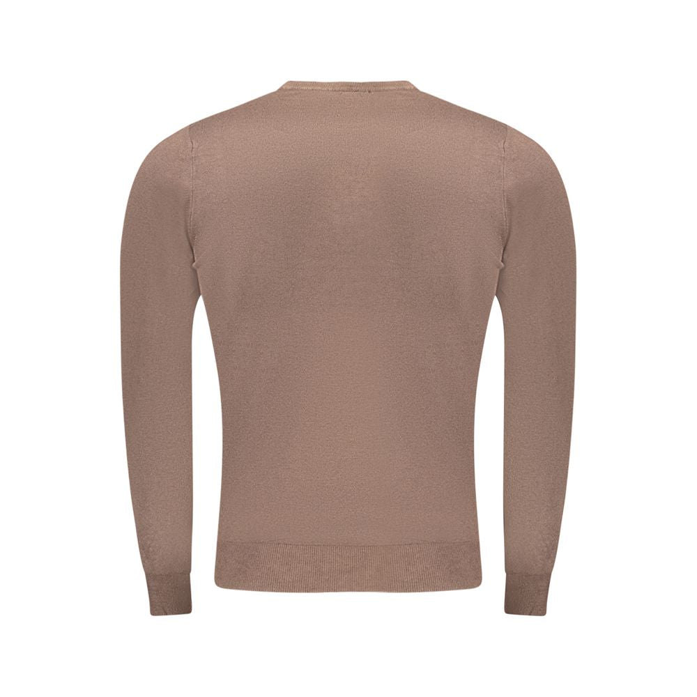 Marrone Viscose Men's Sweater