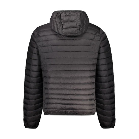 Black Polyamide Men's Jacket