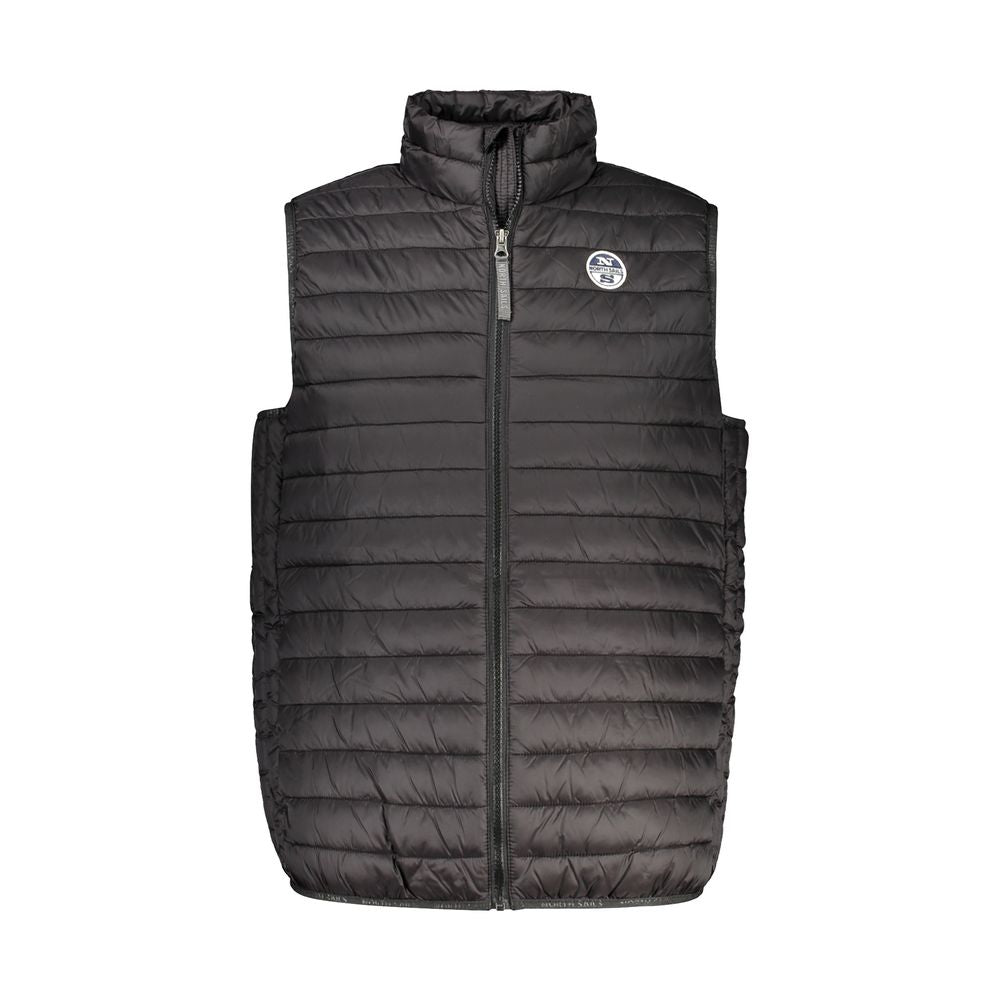 Black Polyamide Men Jacket