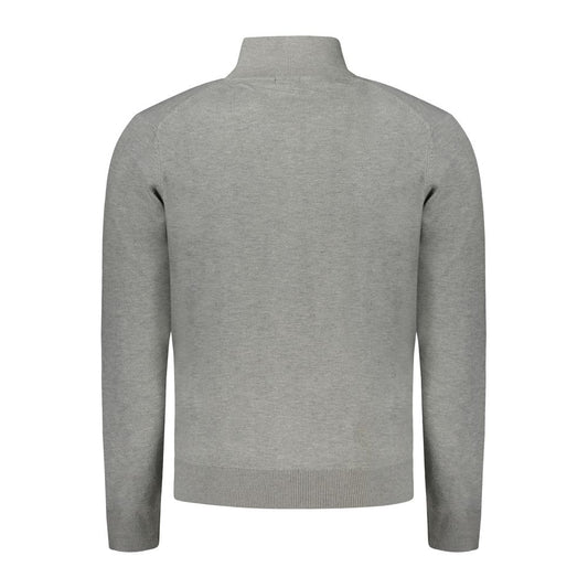 Blu Poliammide Uomo Cardigan