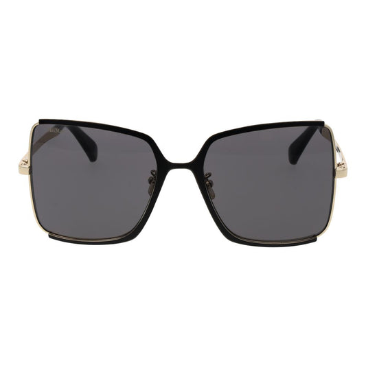 Black Metal Sunglasses