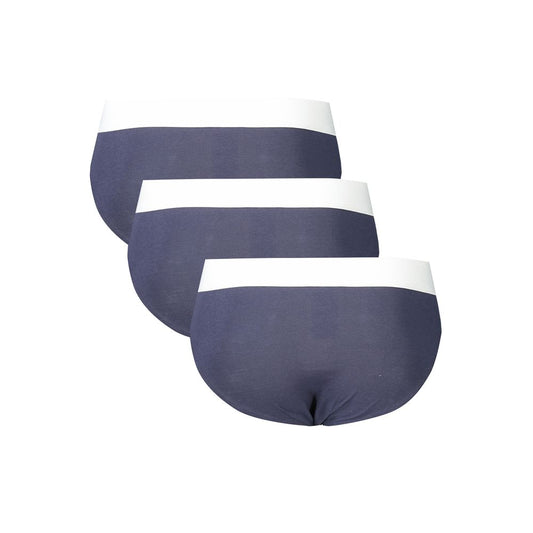 Blue Cotton Underwear