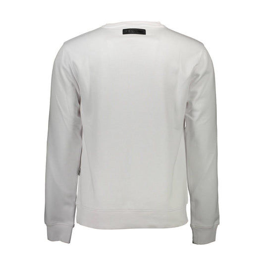 Bianco Cotton Men Sweatshirt