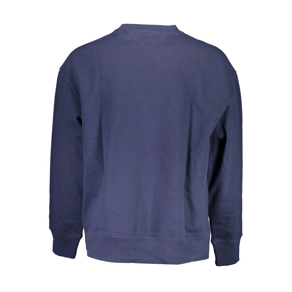 Blue Cotton Men's Sweatshirt