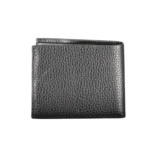 Black Leather Mens Wallet