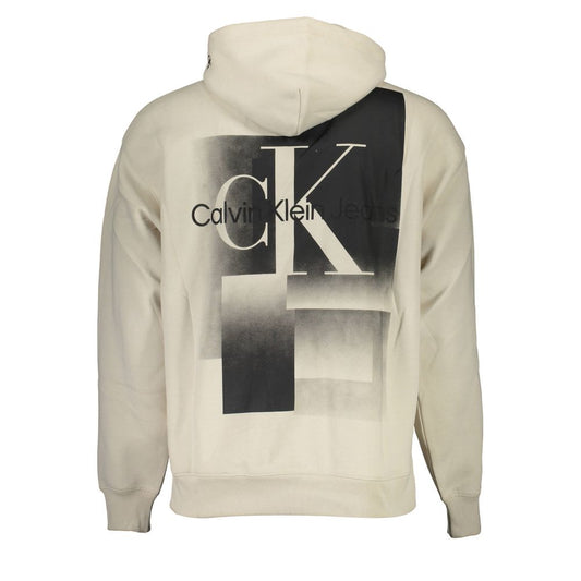 Beige Cotton Men's Sweatshirt