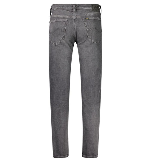 Black Cotton Men's Jeans