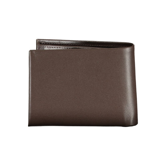 Marrone Leather Men Wallet