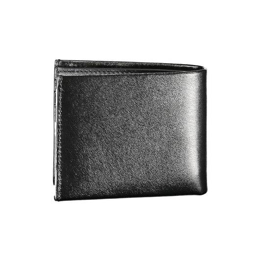 Black Leather Men Wallet