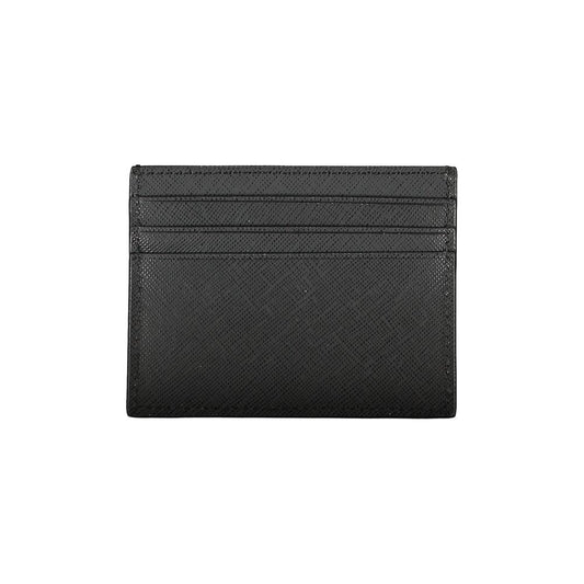 Black Leather Men Wallet