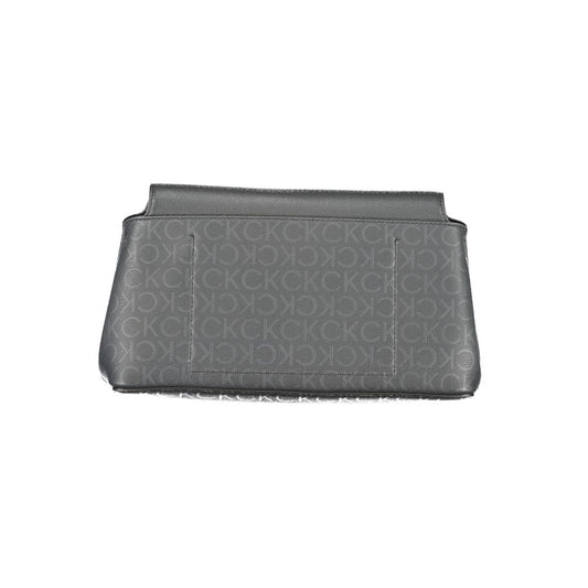 Black Polyester Women's Shoulder Bag