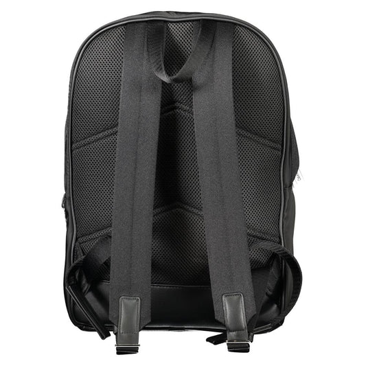 Nero Polyester Men's Backpack