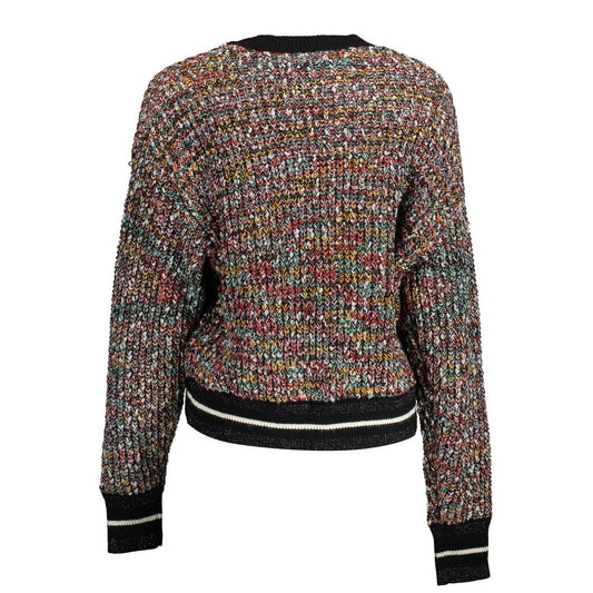 Black Polyester Sweater