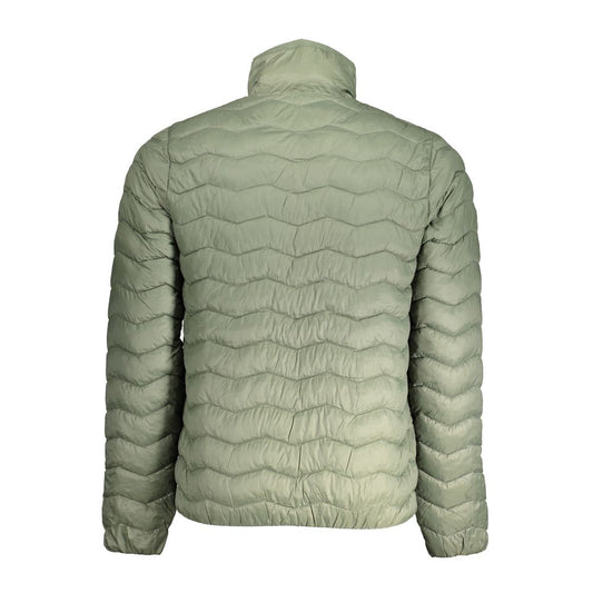 Green Polyamide Men Jacket