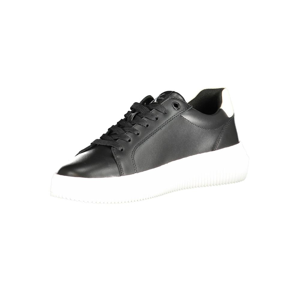 White Polyester Men Sneaker
