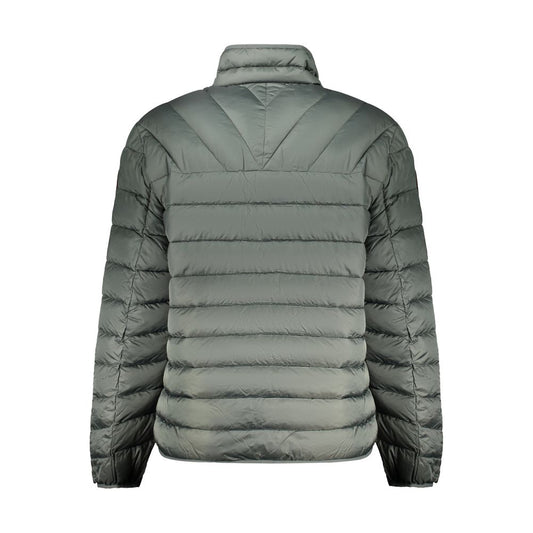 Green Polyamide Men Jacket