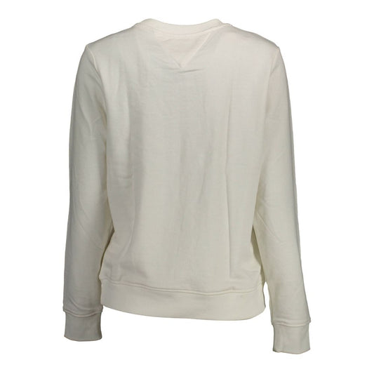 White Cotton Women Sweater