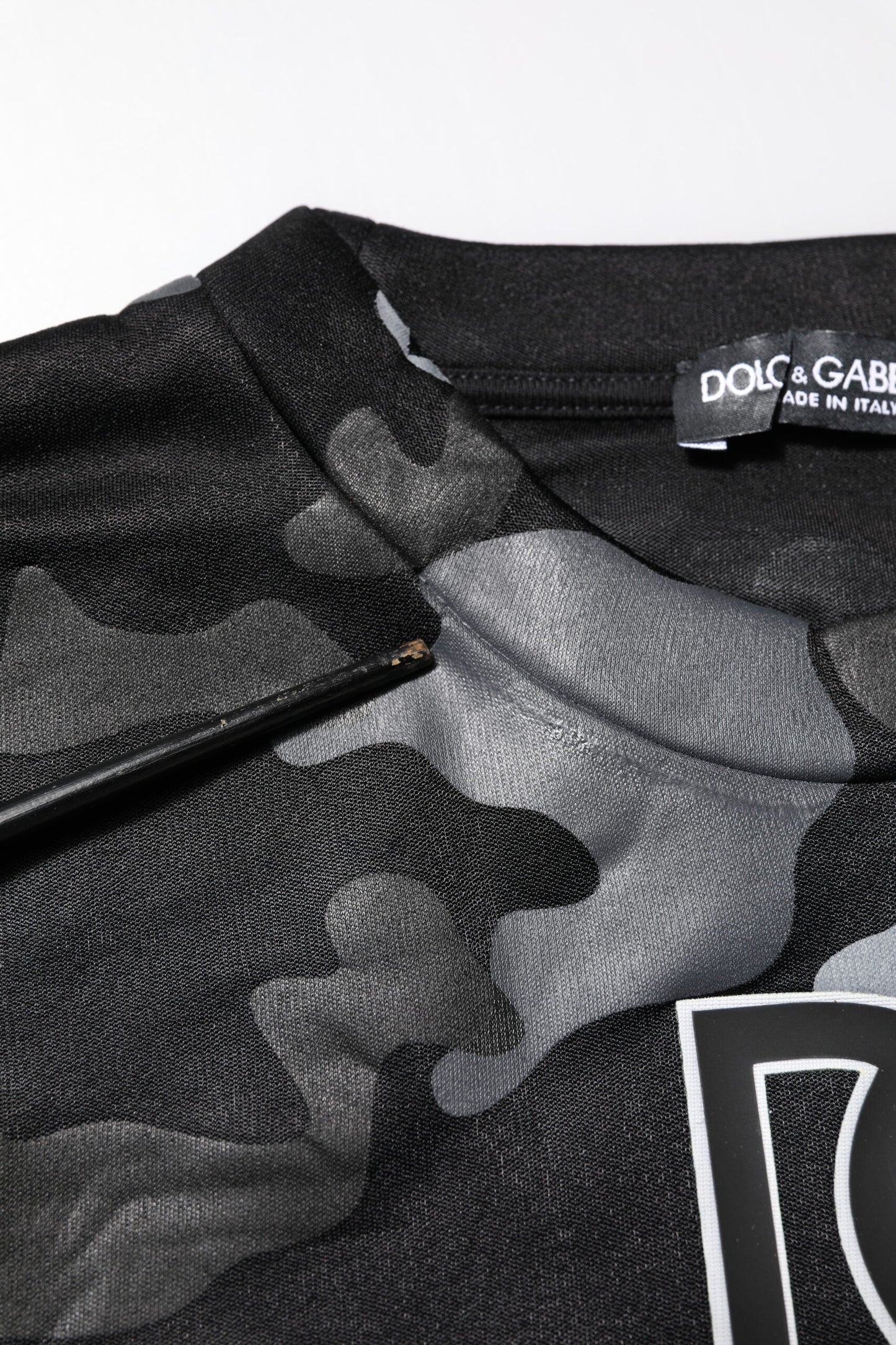 Black Camouflage Pullover Sweatshirt Sweater