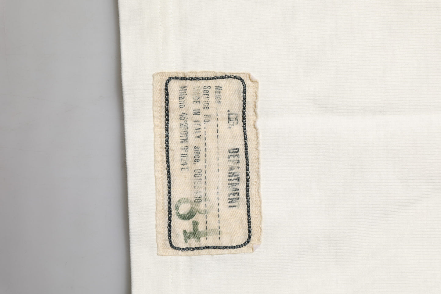 White Love Peace Cotton Men Crew Neck T-shirt