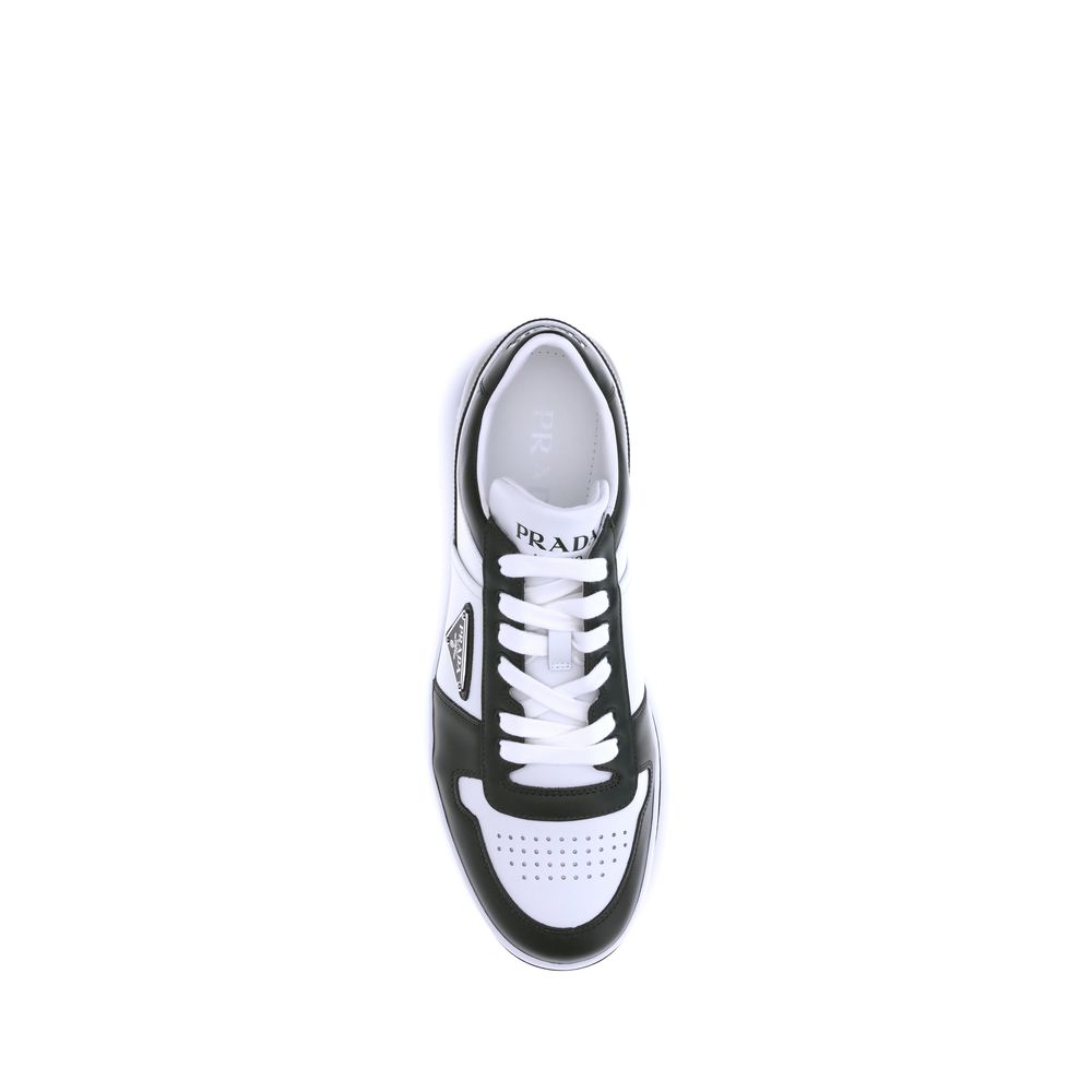 Black Calf Leather Bos Taurus Low Top Sneakers