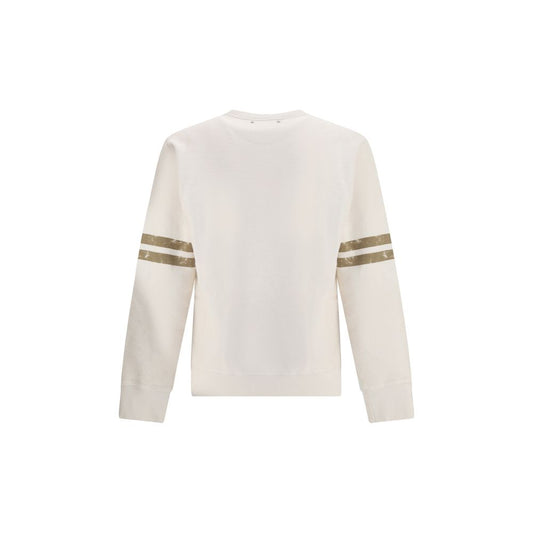 Beige Cotton Sweatshirt