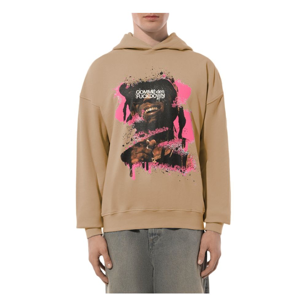 Brown Cotton Men's Sweater