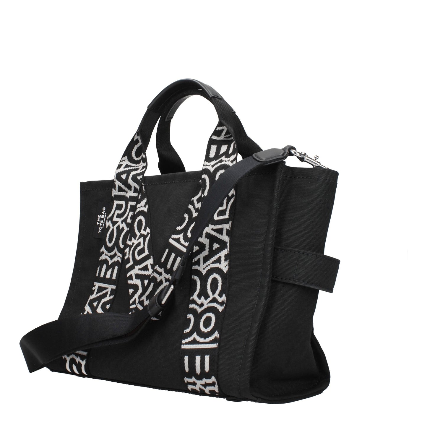 Black Fabric Handbag