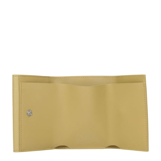 Yellow Leather Wallet