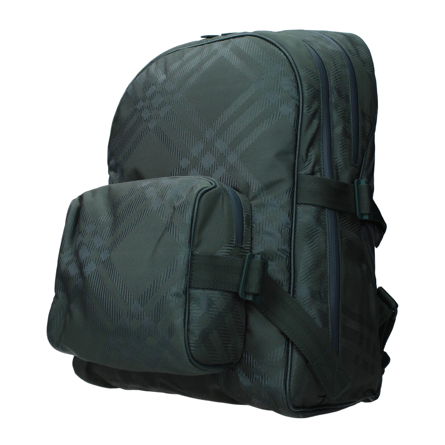 Green Fabric Backpack